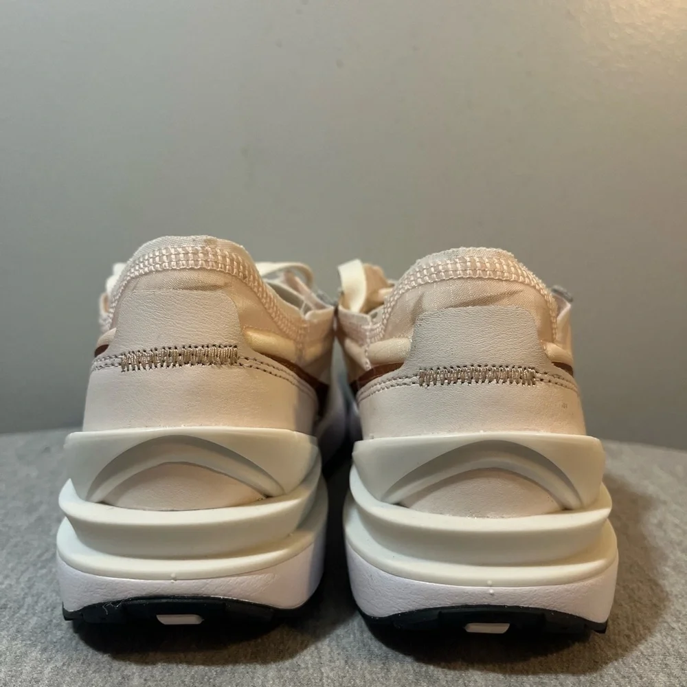 Nike Waffle One ESS Light Soft Pink Athletic Women’s Shoe Size 8 FB1298 600​​​ - Picture 6 of 11